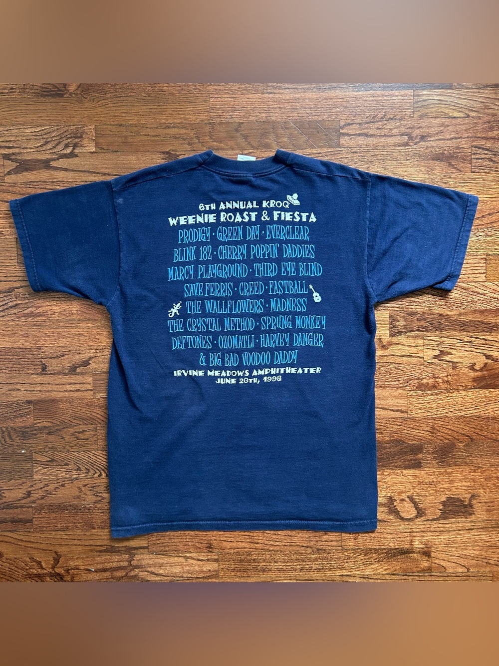 1998 KROQ Weenie Roast Tee